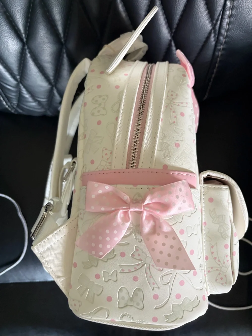 Loungefly Disney Minnie Mouse Bows & Ribbons Mini Backpack